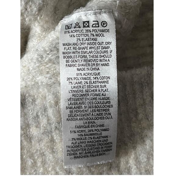 French Connection sweater mock neck size X-Small XS - Picture 5 of 5